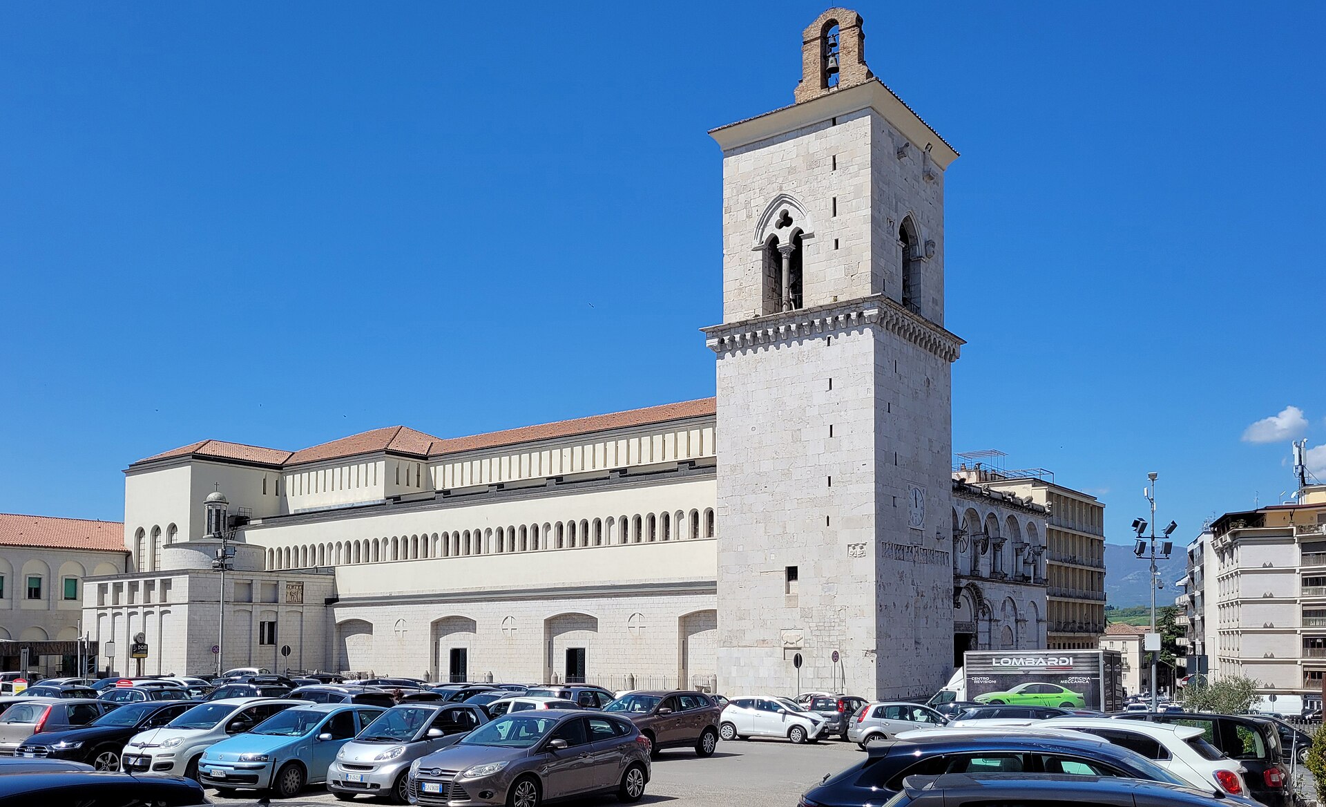 Benevento piazza veya katedral çevresi