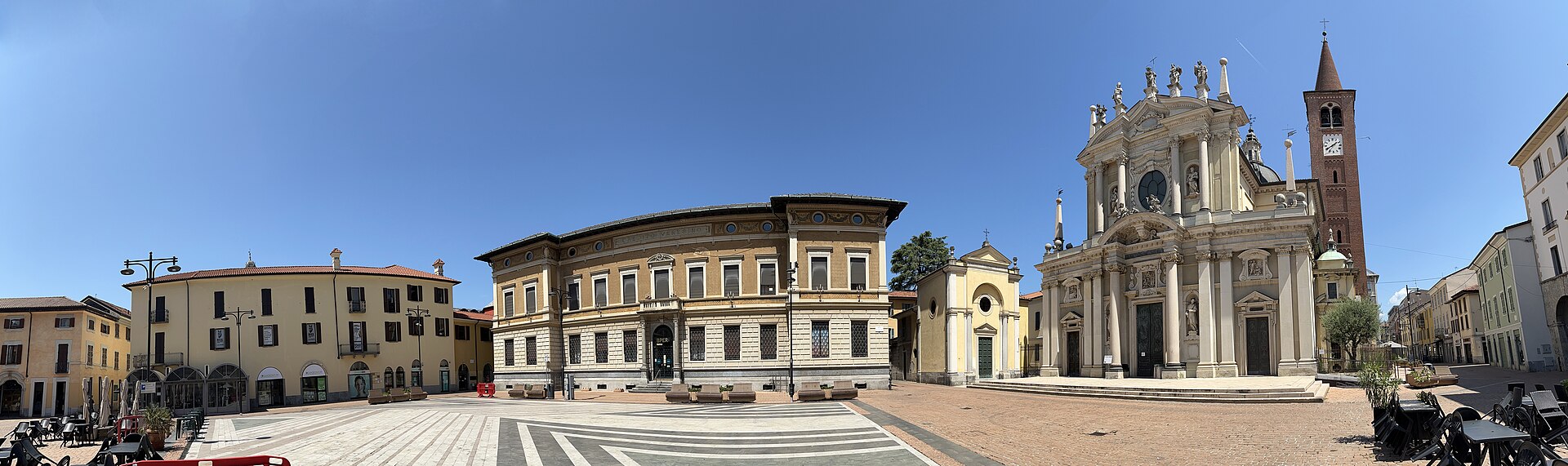 Busto Arsizio kent panoraması