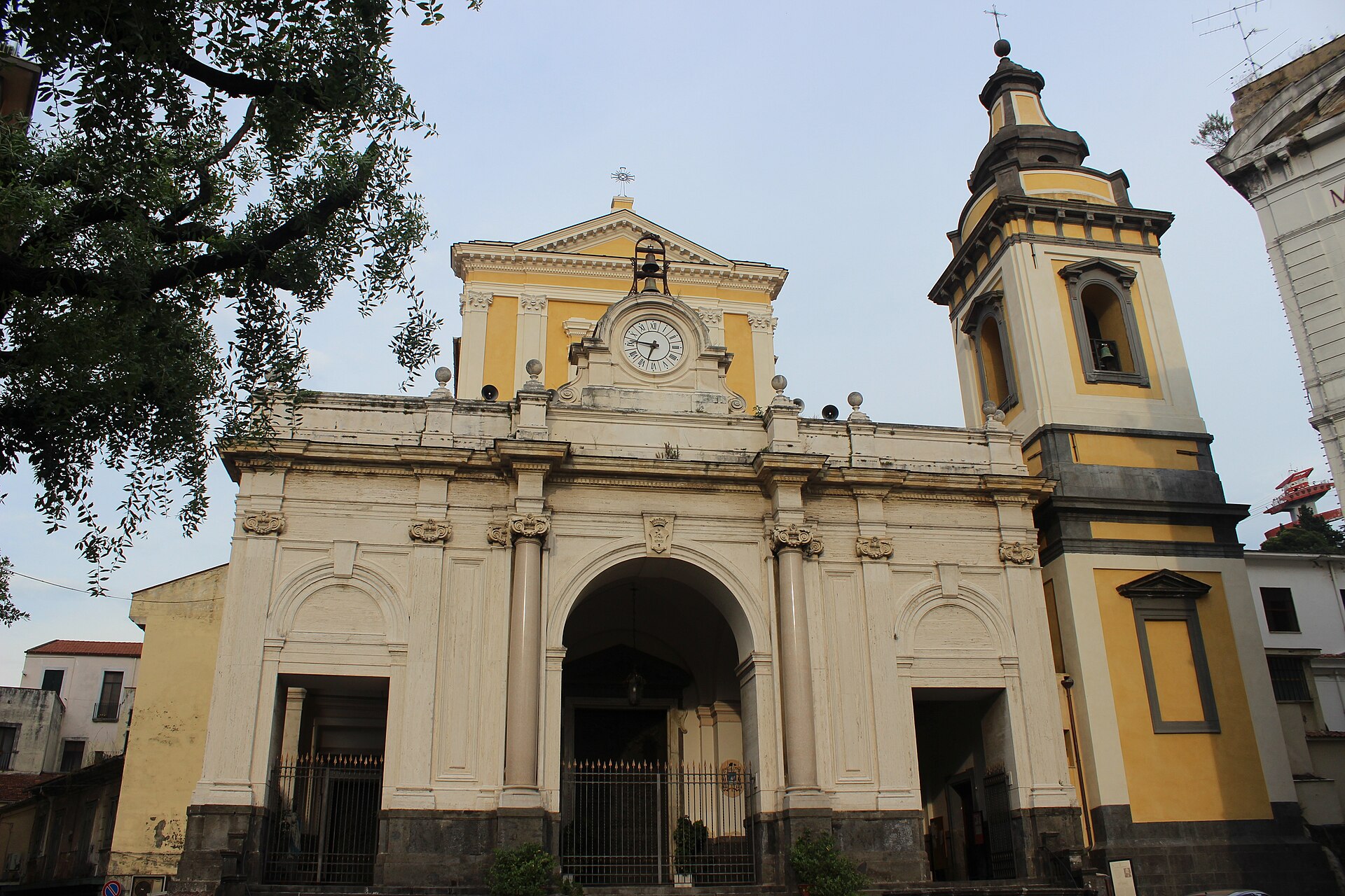 Castellammare di Stabia piazza veya katedral çevresi