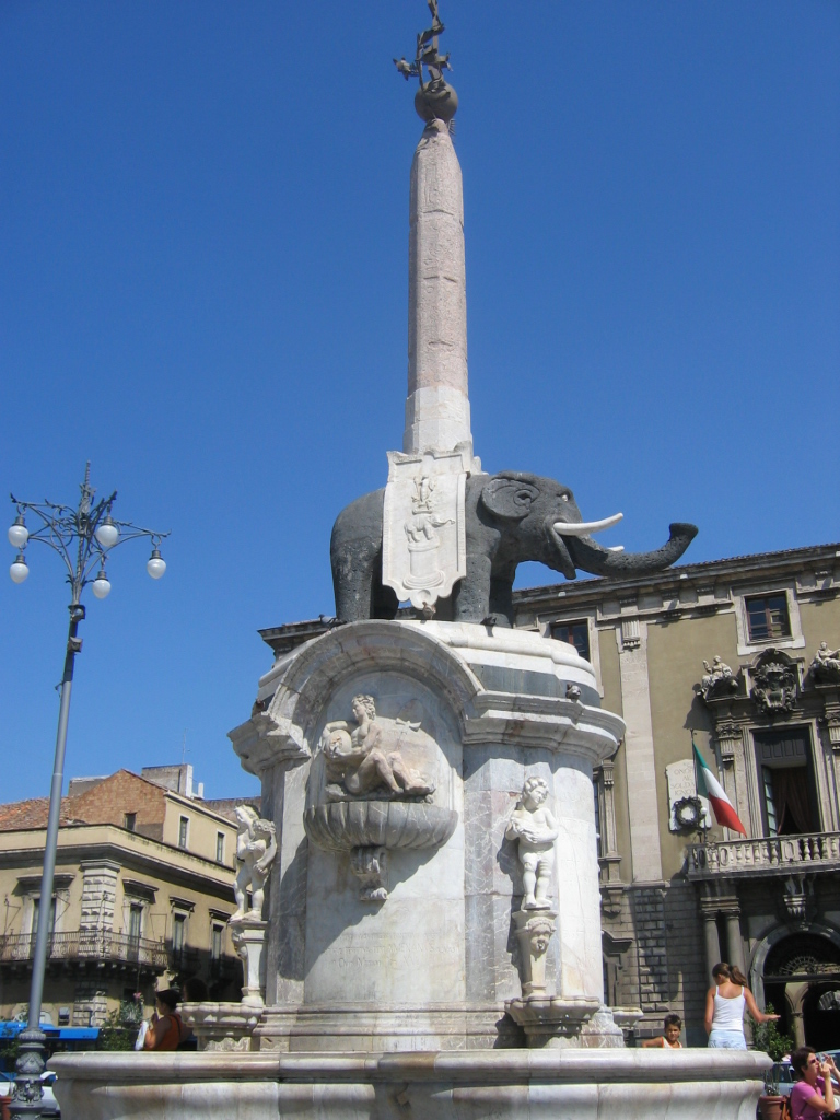 Katanya piazza veya katedral çevresi