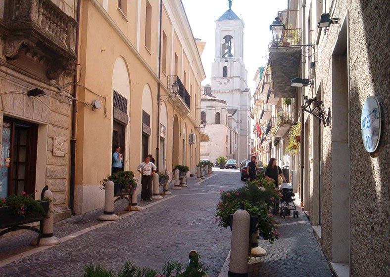 Catanzaro piazza veya katedral çevresi