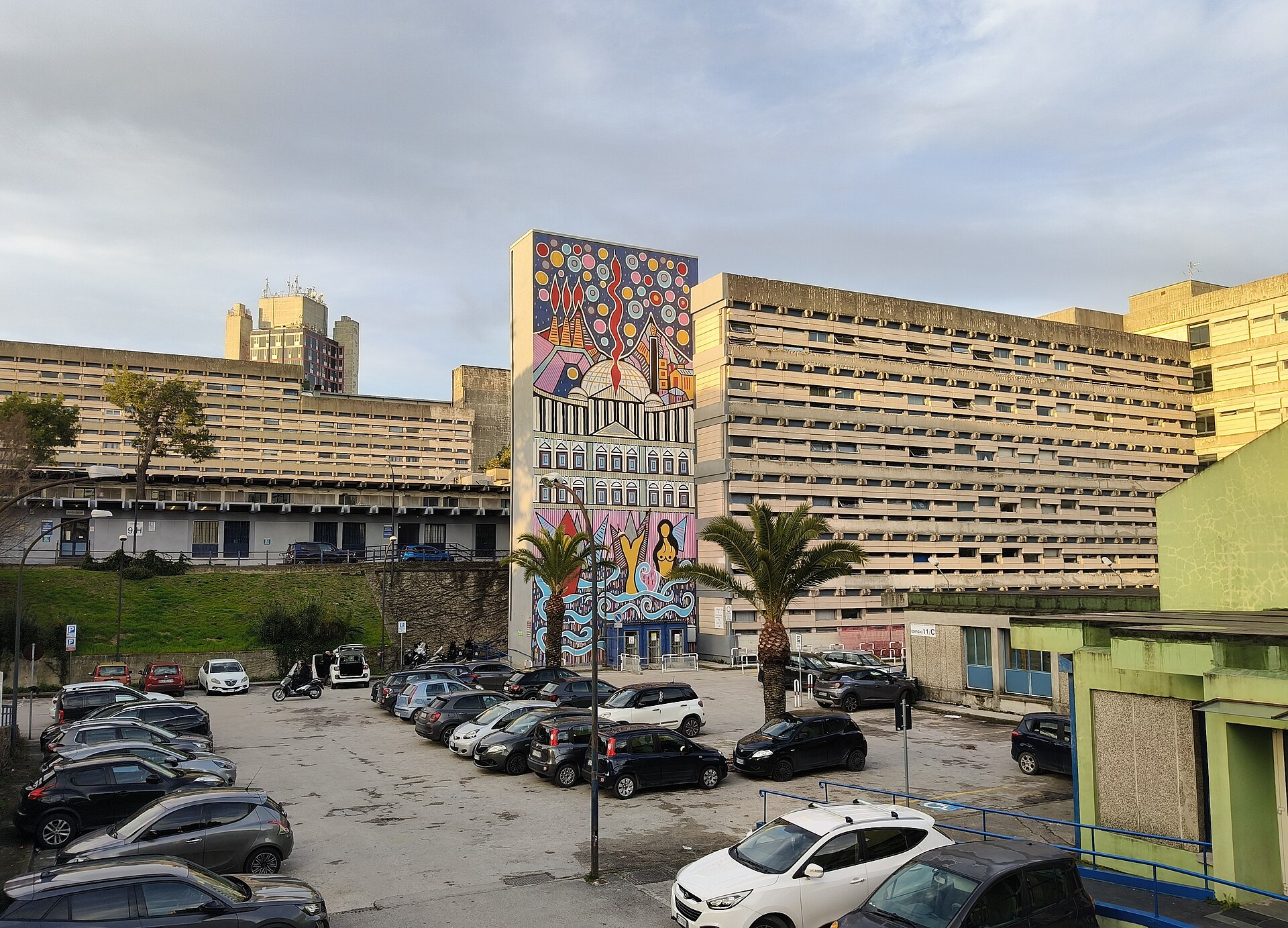 Napoli kent manzarası