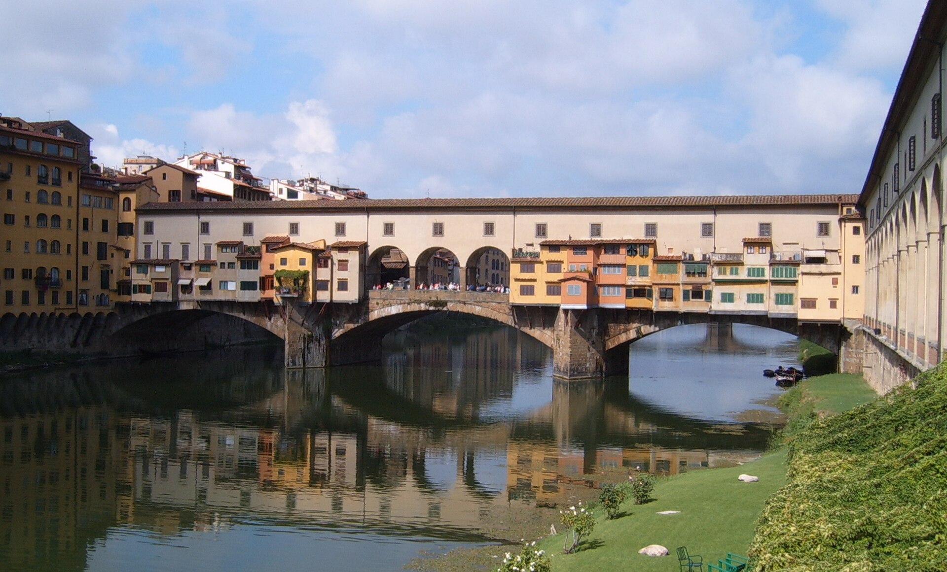 Floransa Ponte Vecchio ve Arno