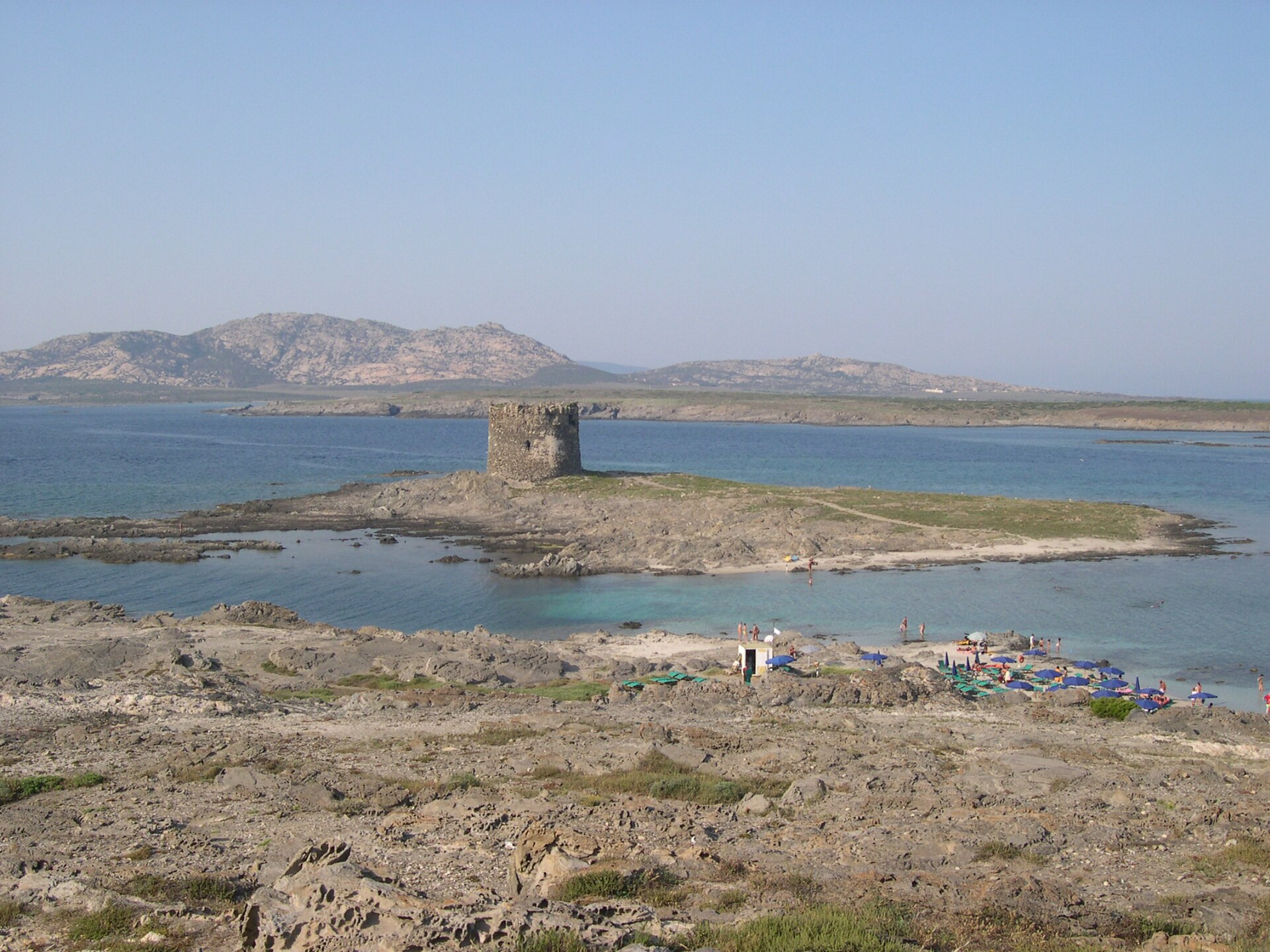 La Pelosa plajı