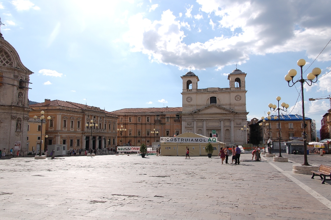 L'Aquila kent panoraması