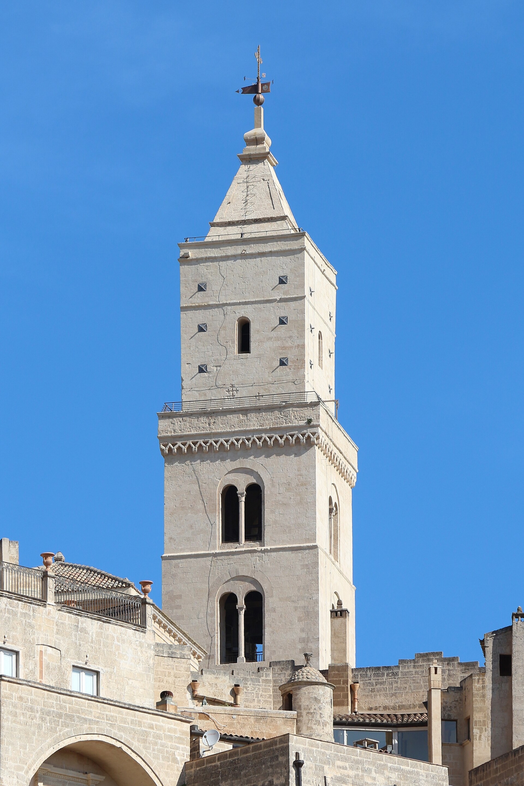 Matera kent panoraması