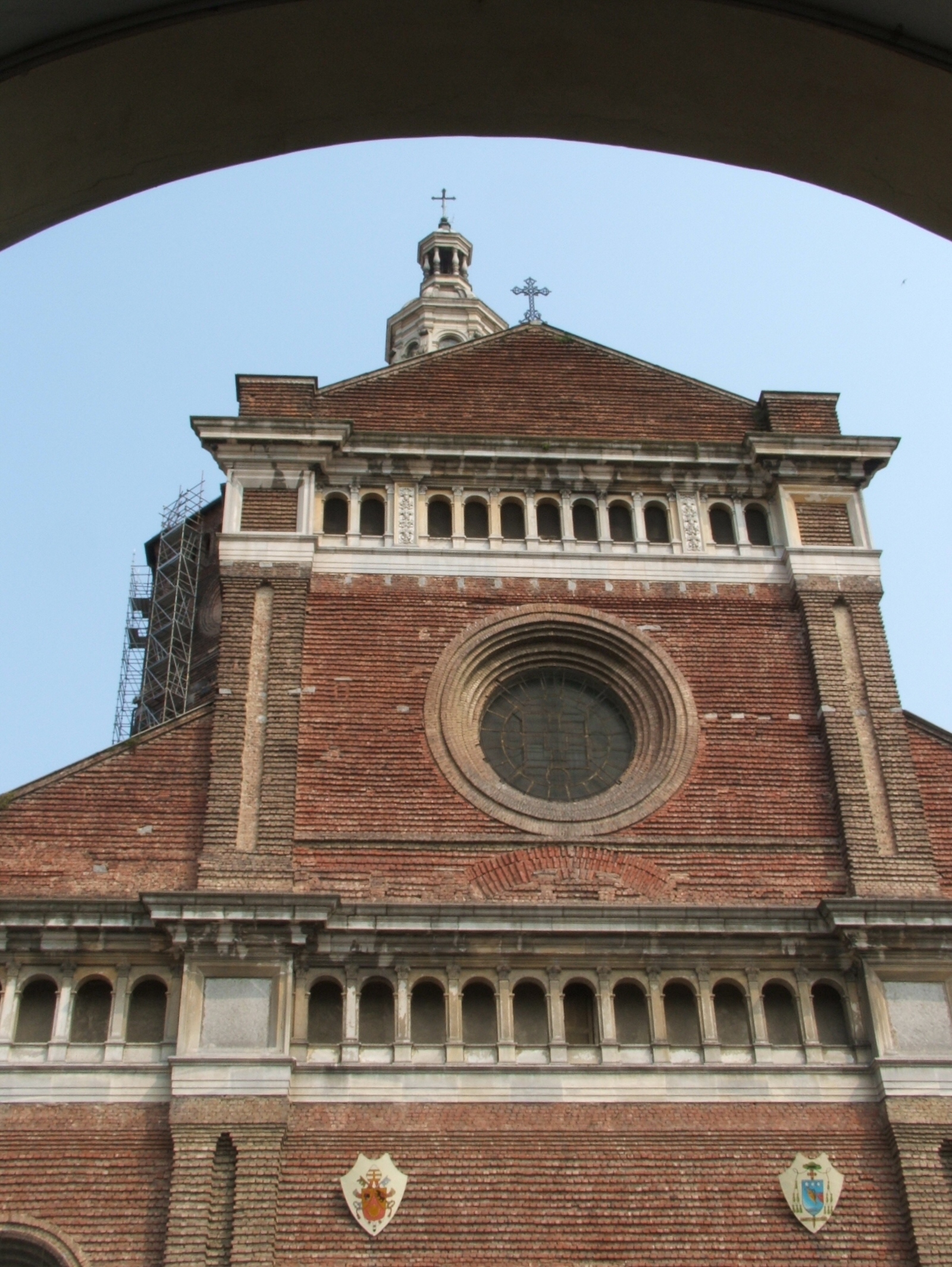 Pavia tarihi merkez ve emlak dokusu