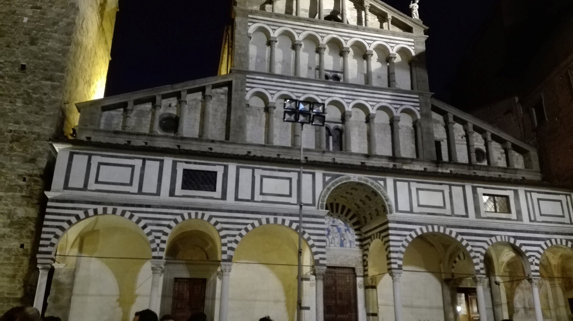 Pistoia tarihi merkez ve emlak dokusu
