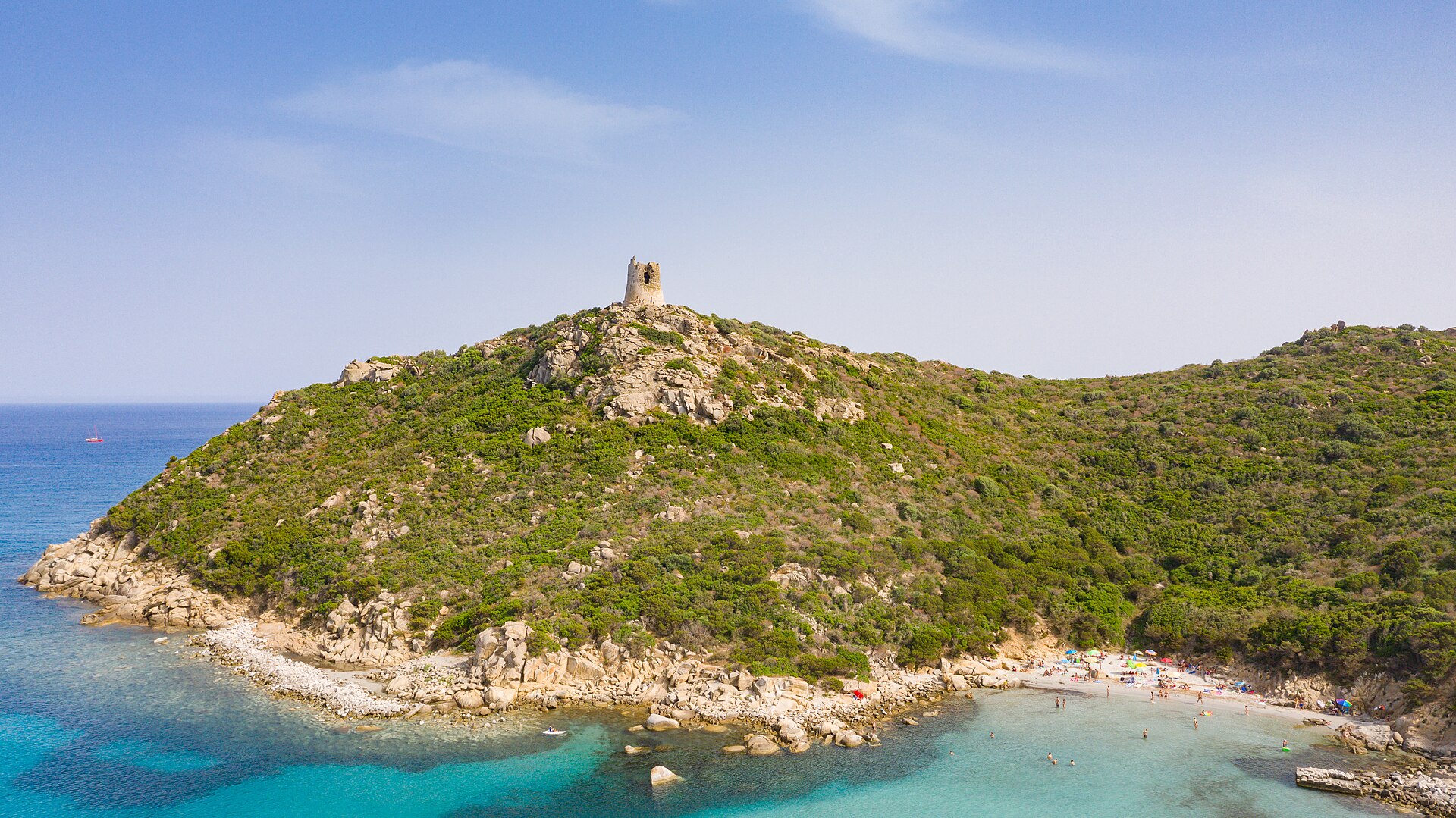 Porto Giunco plajı
