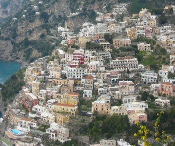Positano teras evleri