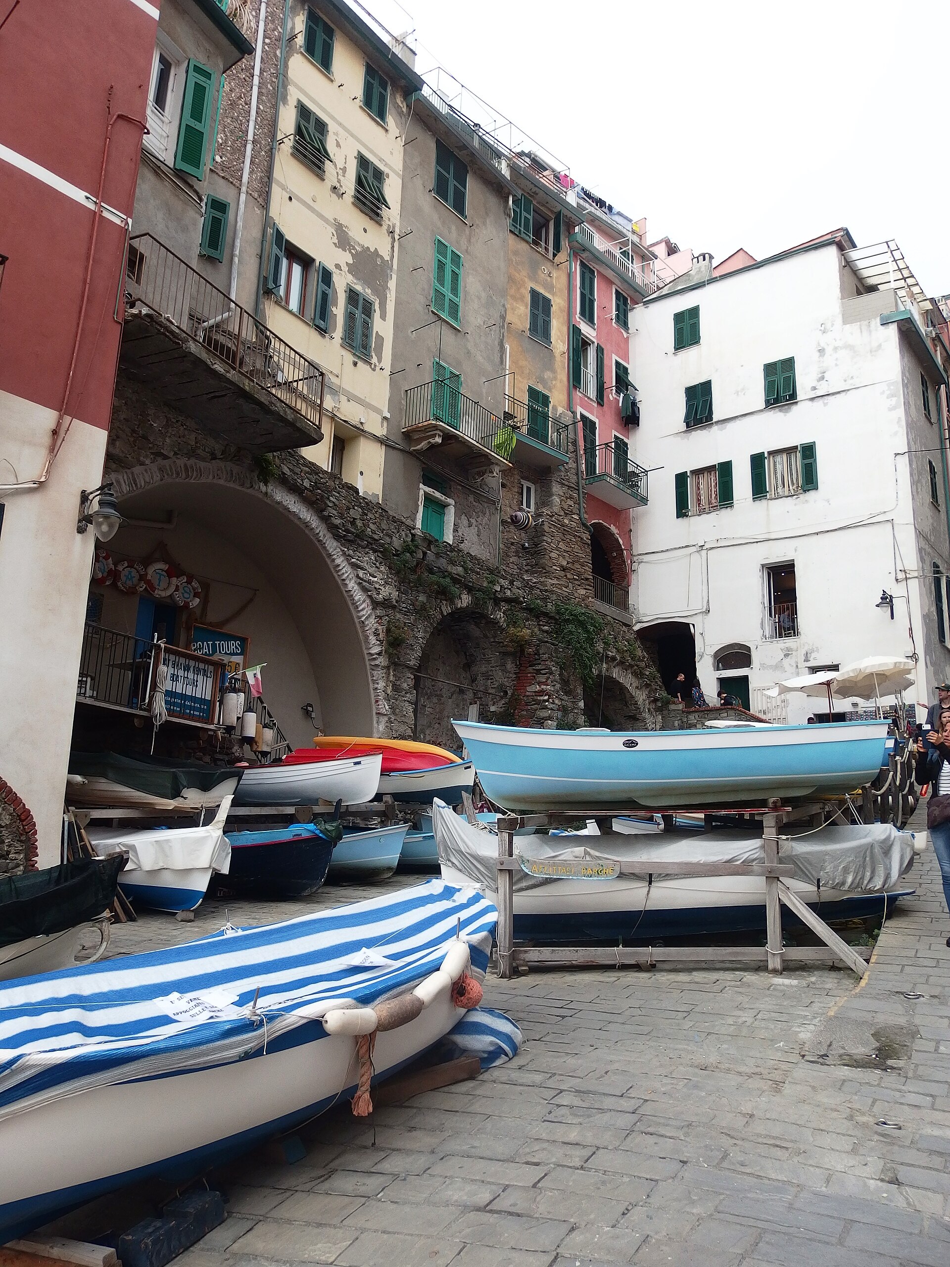 Riomaggiore evleri