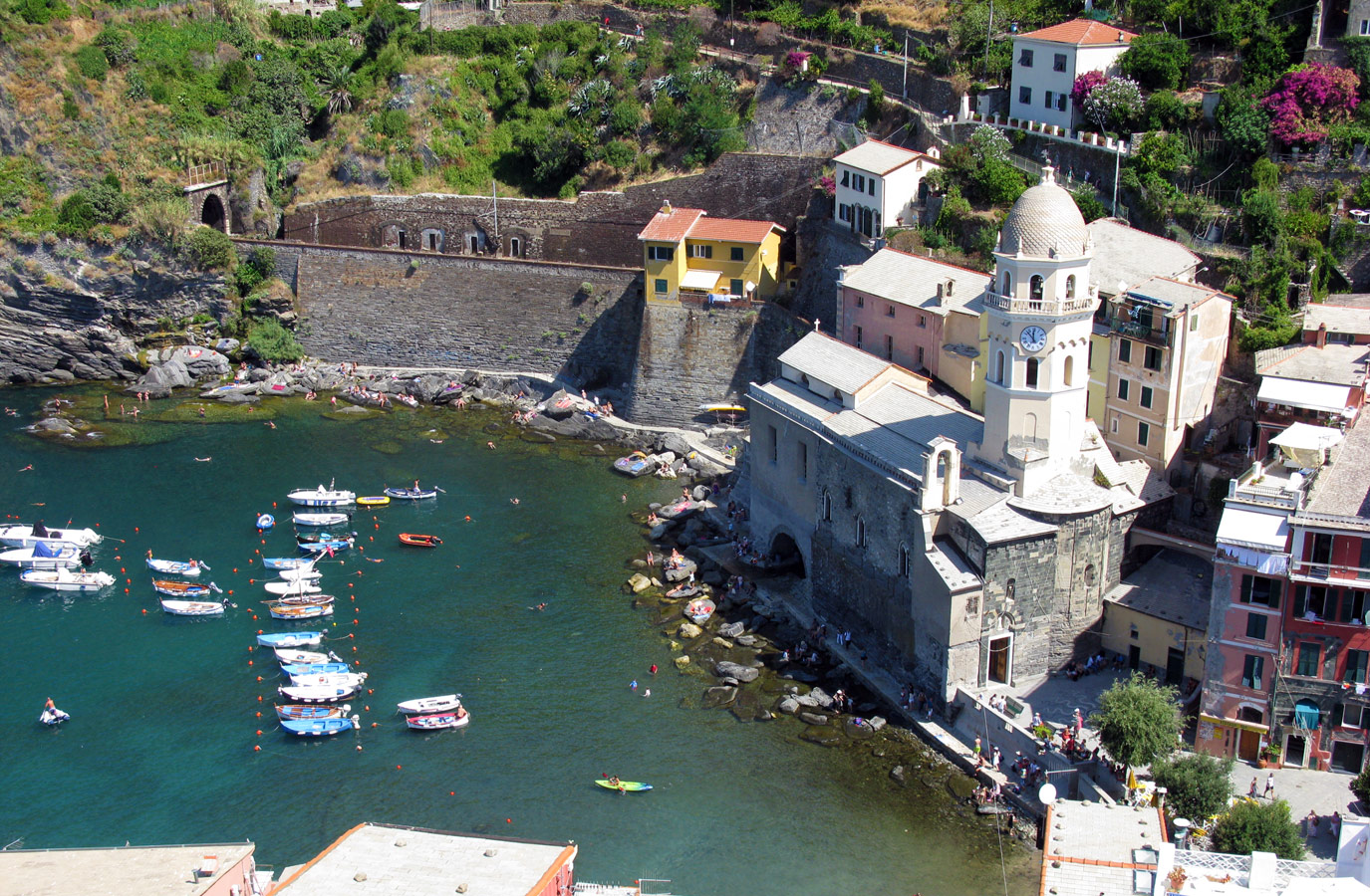 Vernazza limanı