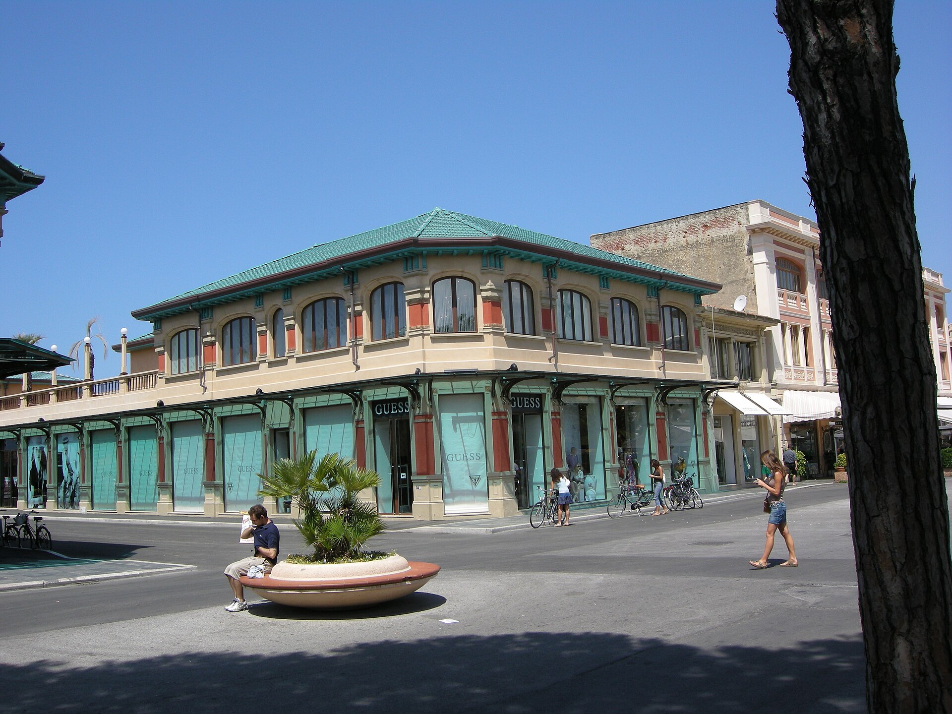 Viareggio kent panoraması