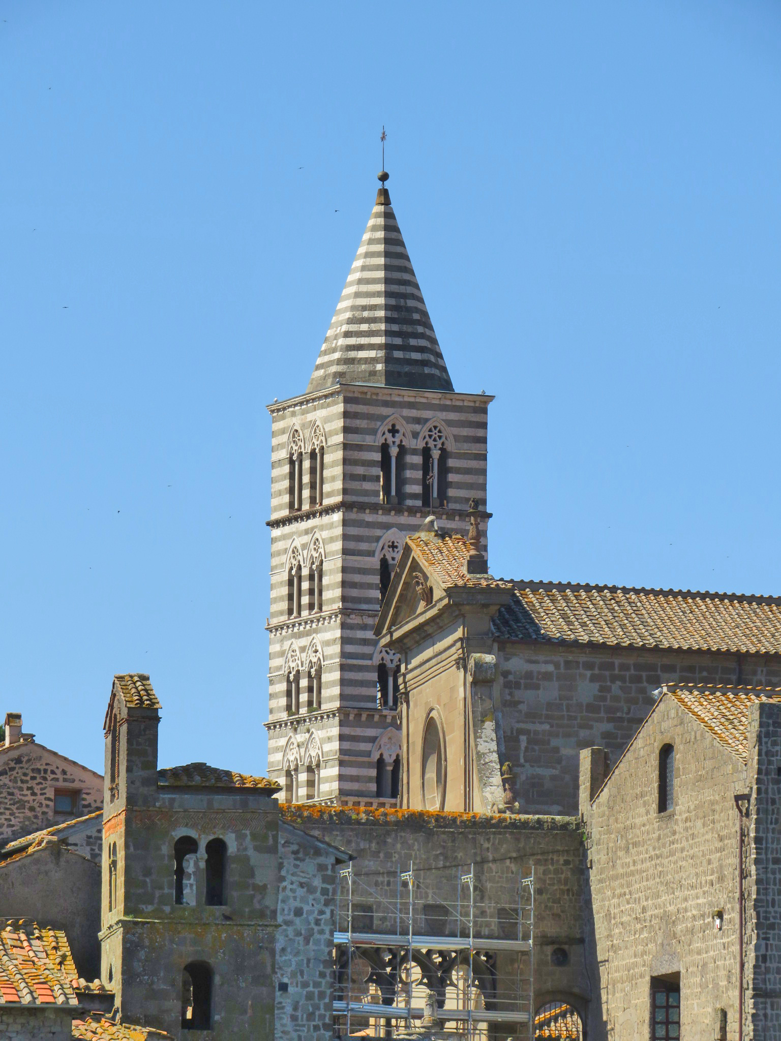 Viterbo tarihi merkez ve emlak dokusu