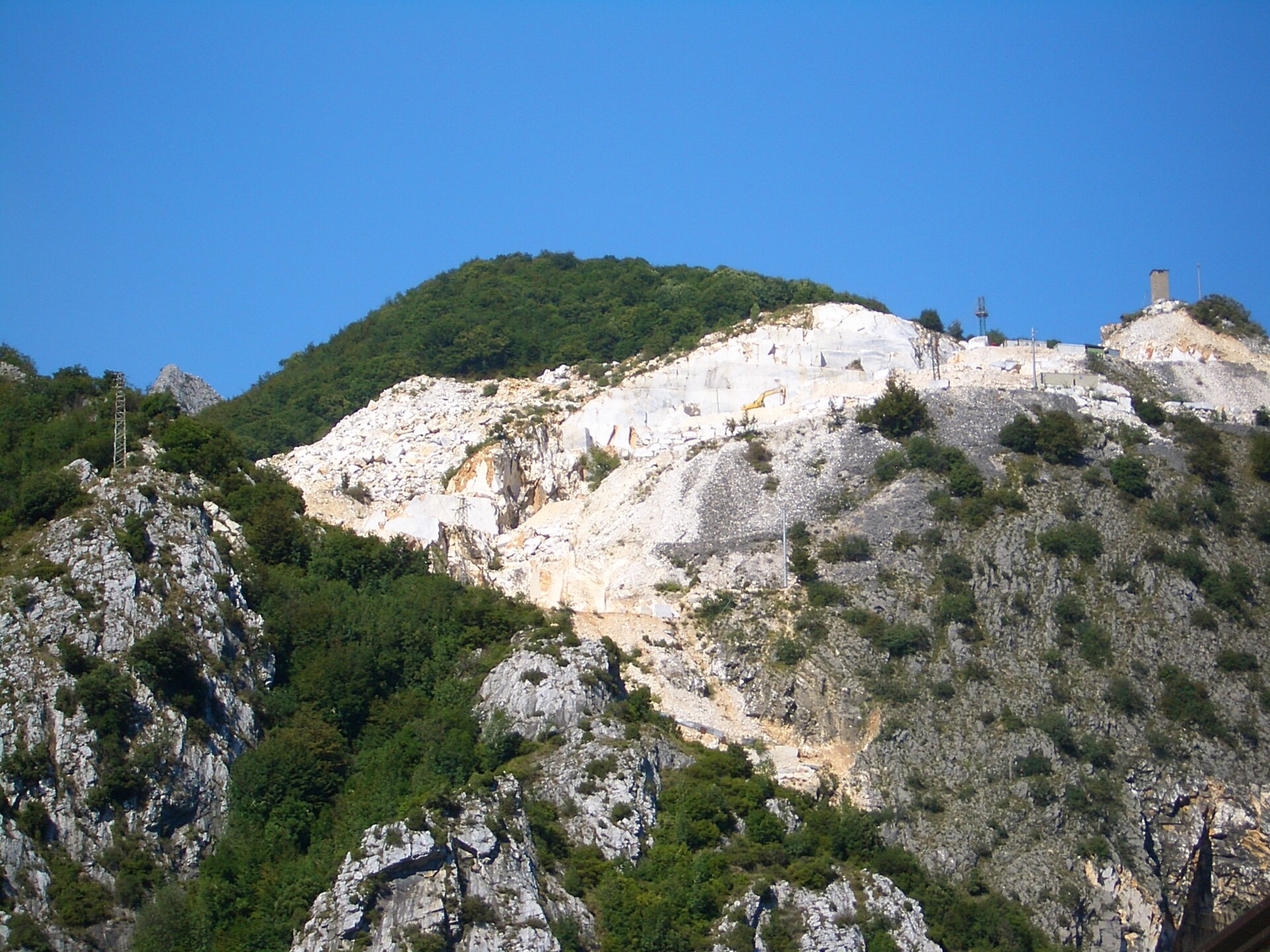 Carrara mermer ocak